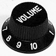 IBANEZ abs volume control knob - black for JEM555/NDM1/NDM2/SRX400