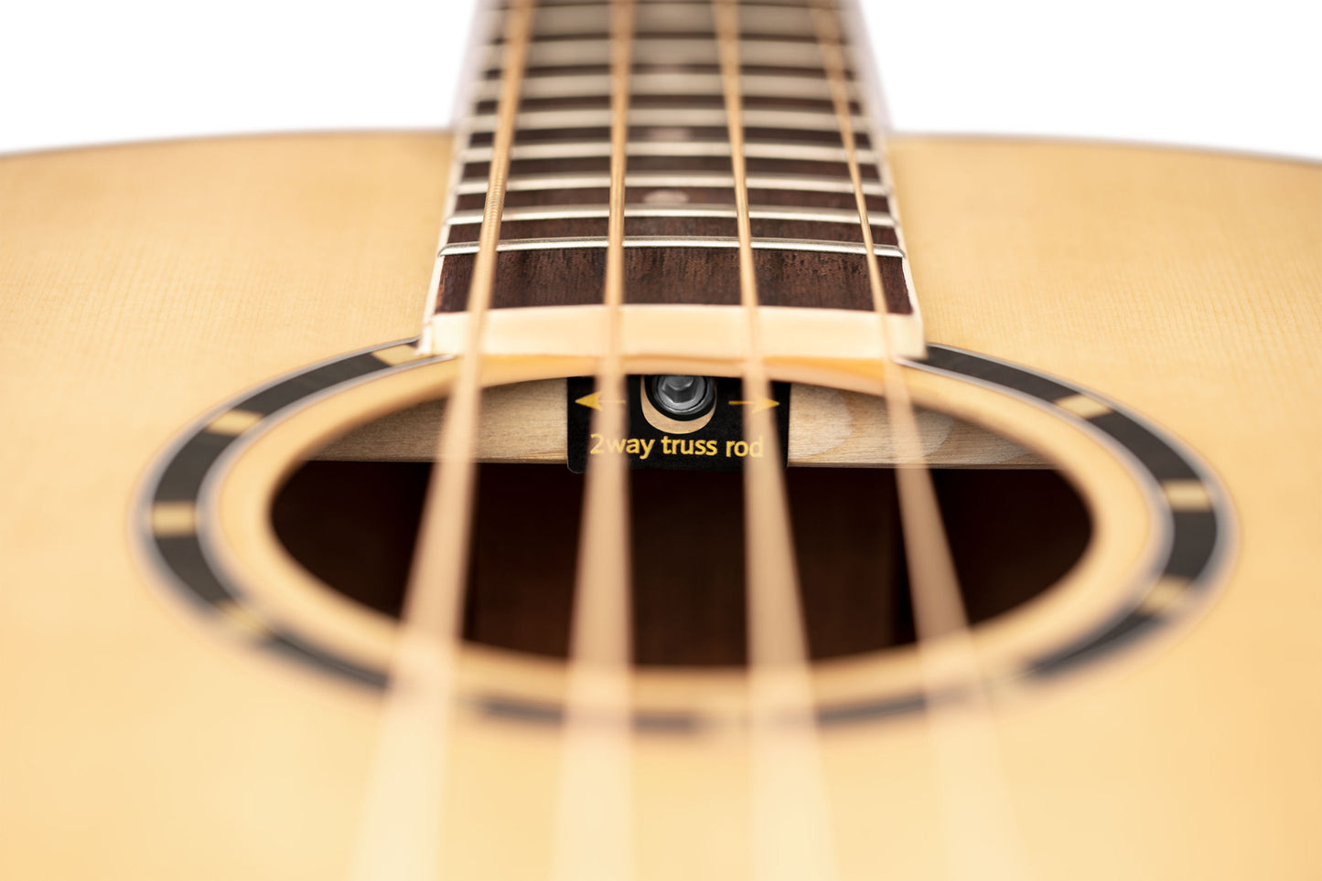 ORTEGA Deep Series 7 Medium Scale Acoustic Bass 4 String - Spruce / Mahogany Natural