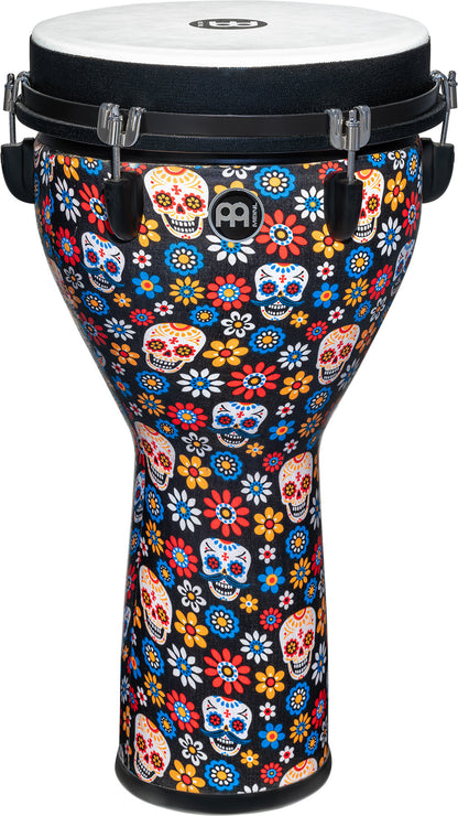 MEINL Percussion Jumbo Djembe 12" - Day Of The Dead