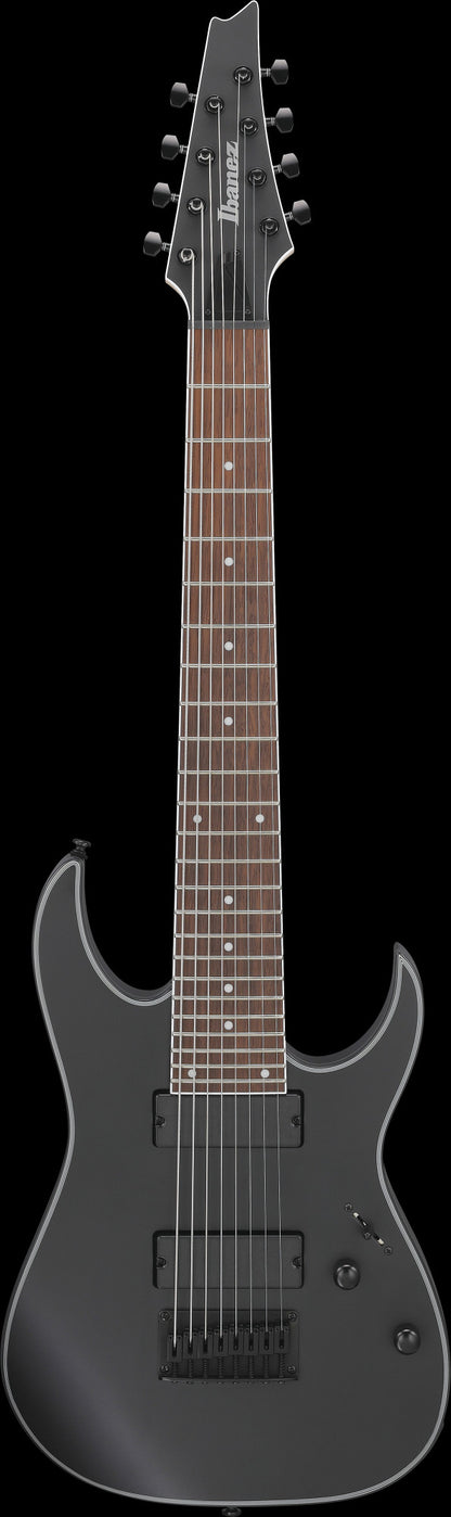 IBANEZ RG Electric Guitar 8-String - Black Flat