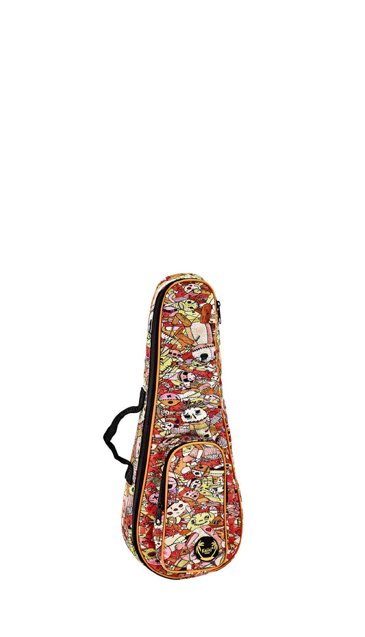 KEIKI Designer Serie Sopran Ukulele Bag - Voodoo Puppet