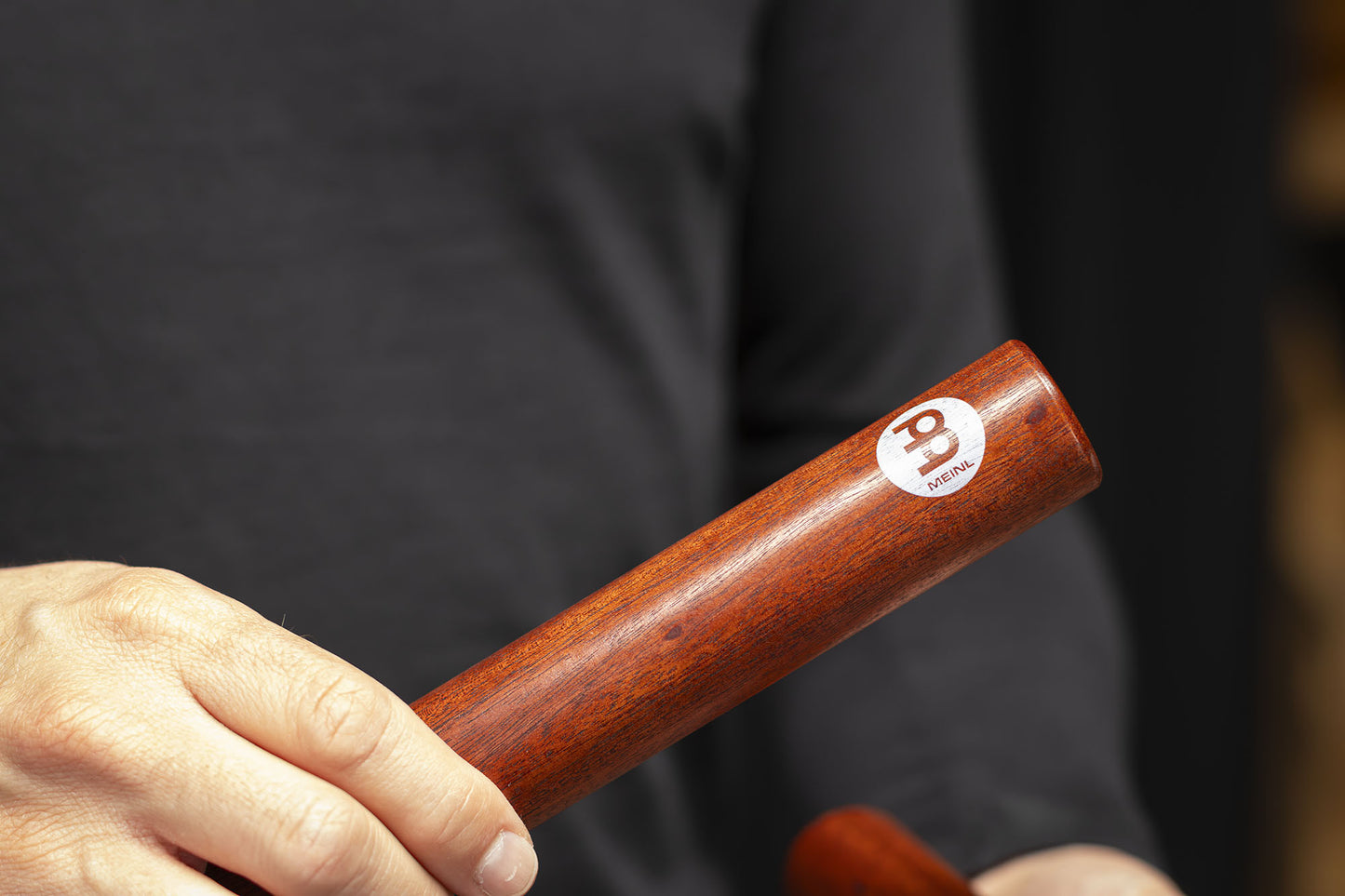 MEINL Percussion Wood Claves - Indian Walnut