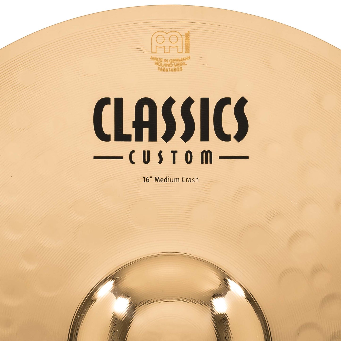 MEINL Cymbals Classics Custom Beckenset Brilliant - 3 teilig