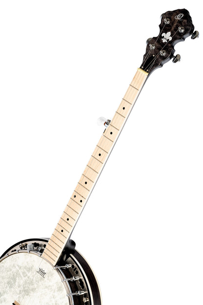 ORTEGA Falcon Series Banjo 5 String - Maple Charcoal + Bag