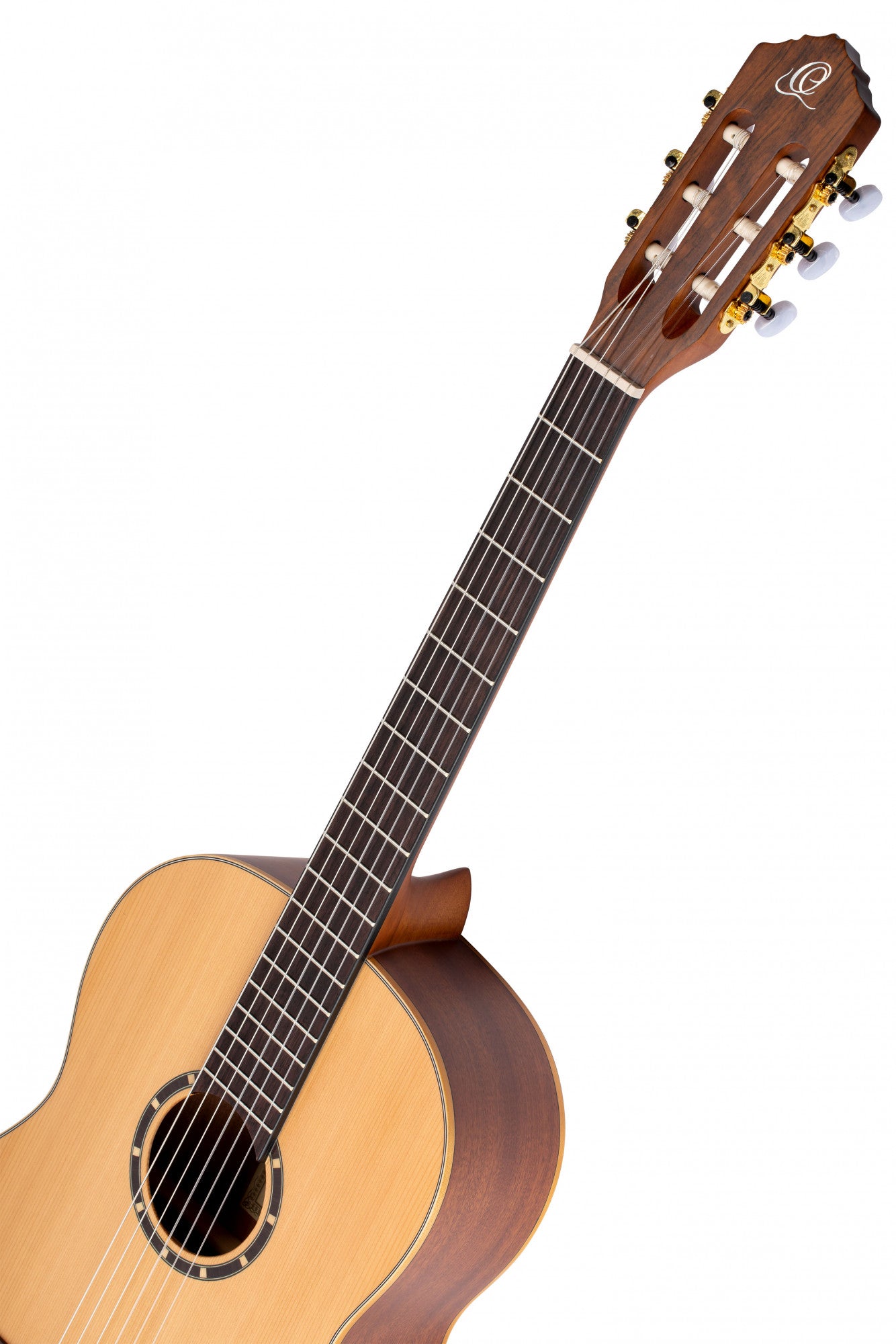 ORTEGA Family Series Pro 4/4 Slim Neck Konzertgitarre 6 String - Zeder / Mahagoni Natur + Bag