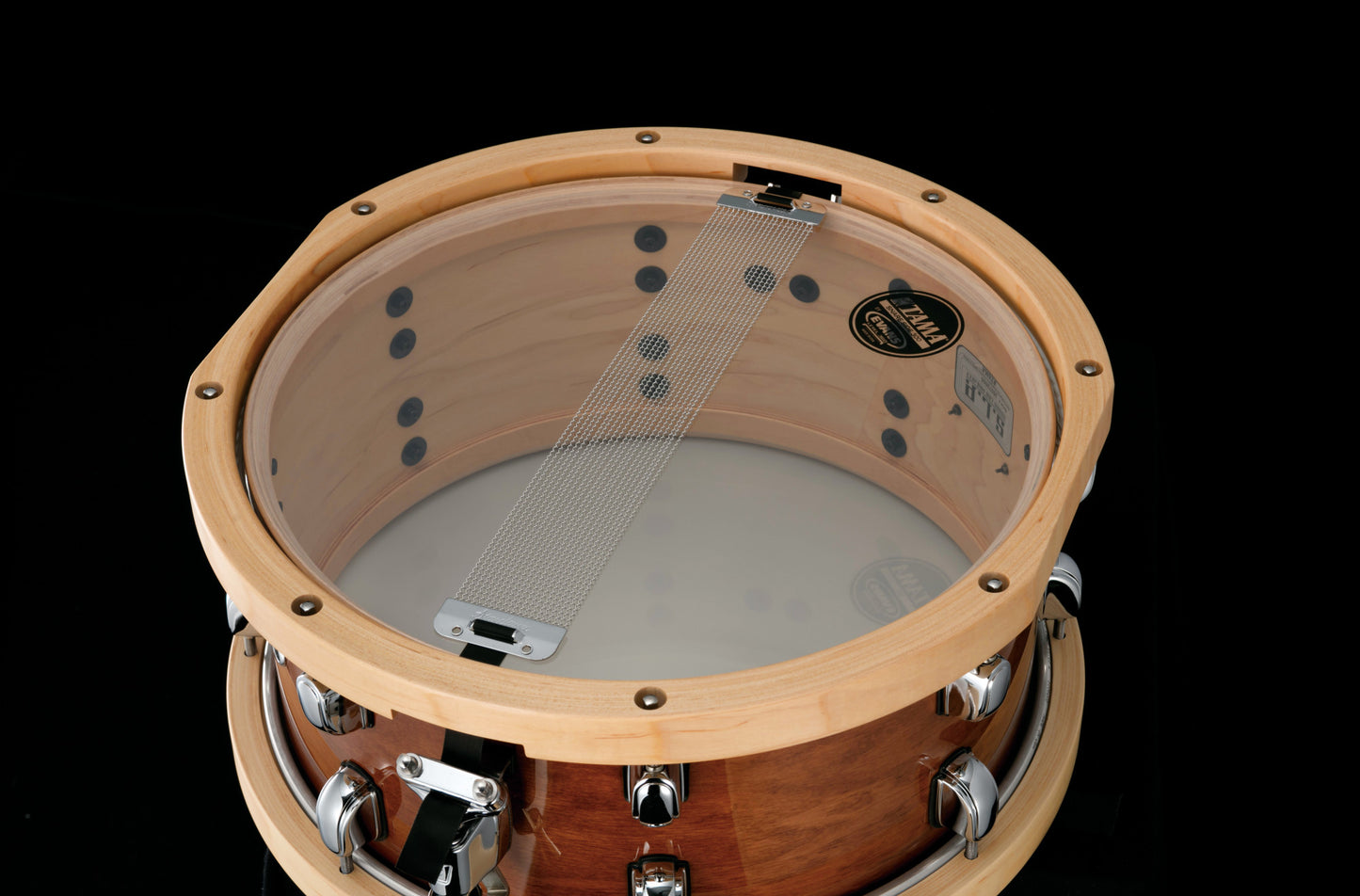 TAMA Sound Lab Project Studio Maple Snare Drum 14" x 6,5" - Gloss Sienna