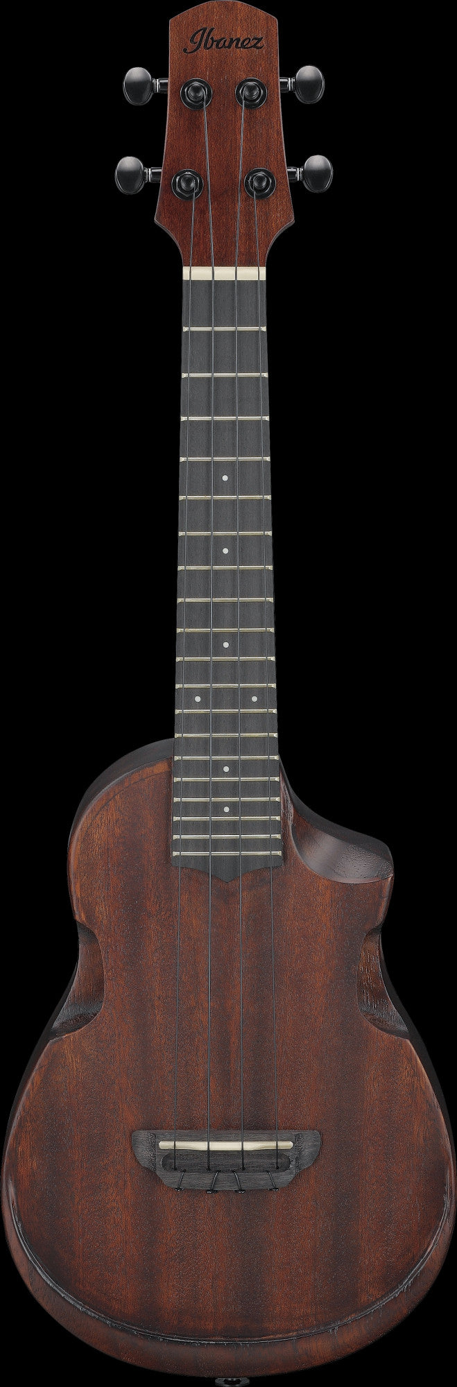 IBANEZ AU Konzert Ukulele 4-String - Open Pore Violin Sunburst + Gigbag