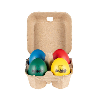 NINO Percussion Egg Shaker Box - 4 teilig