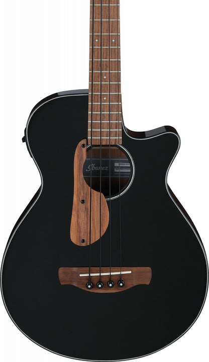 IBANEZ AEGB Acoustic Bass 4-String - Black High Gloss