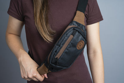 ORTEGA Bauchtasche - Schwarz