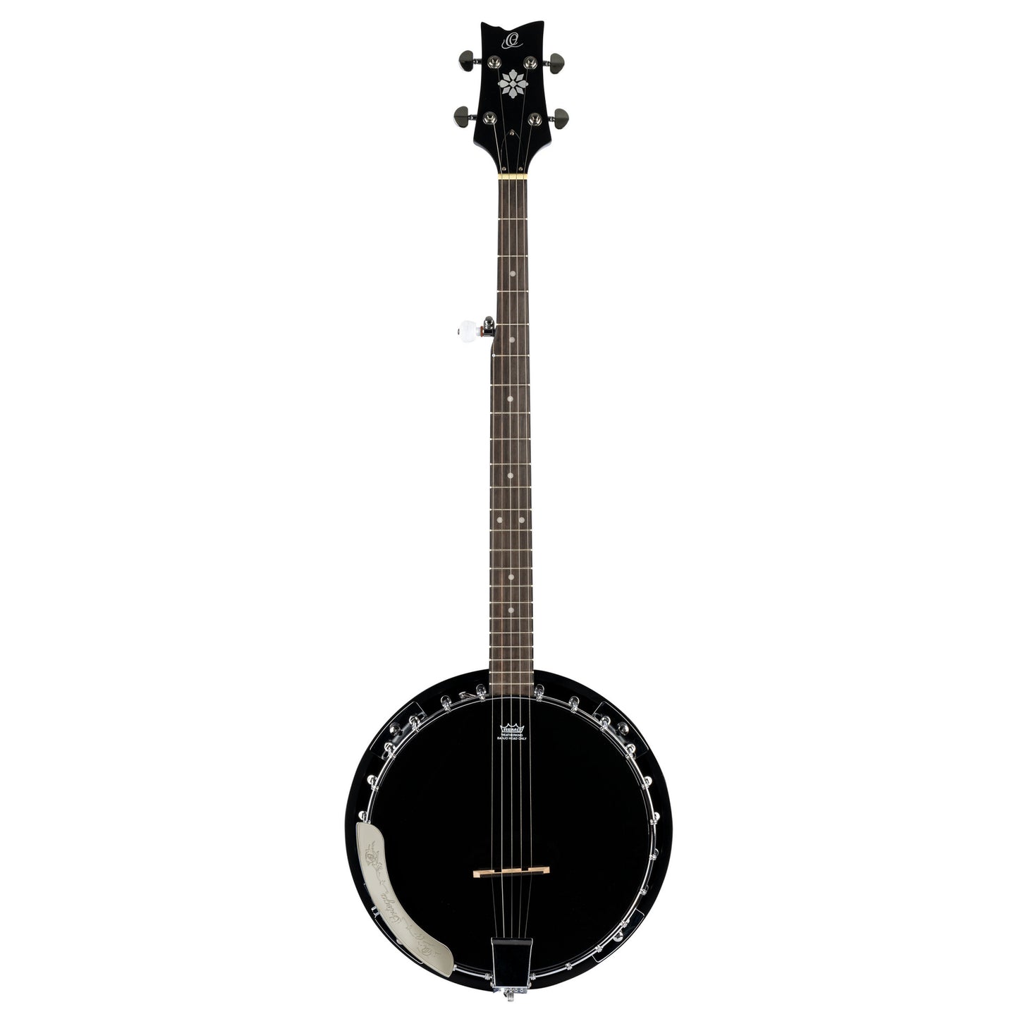 ORTEGA Raven Series Banjo 5 String - Mahogany Black + Bag