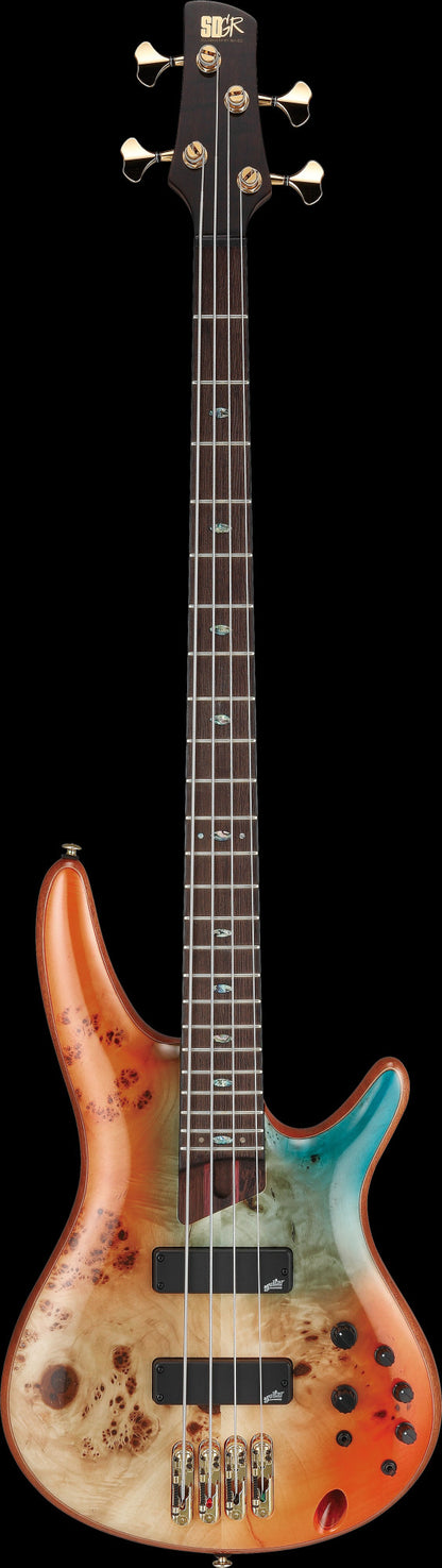 IBANEZ Premium SR Electric Bass 4-String - Autum Sunset Sky + Gig Bag