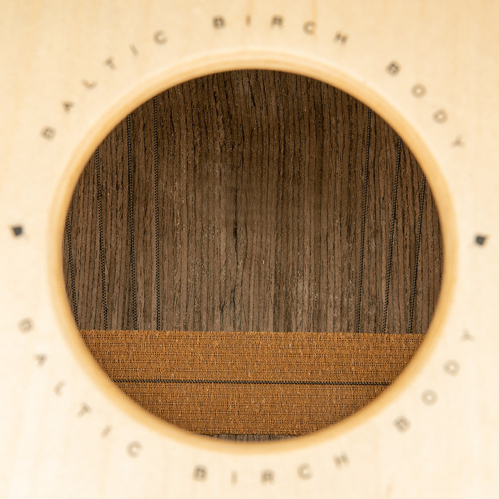 MEINL Percussion Woodcraft Professional Series String Cajon - Makah Burl