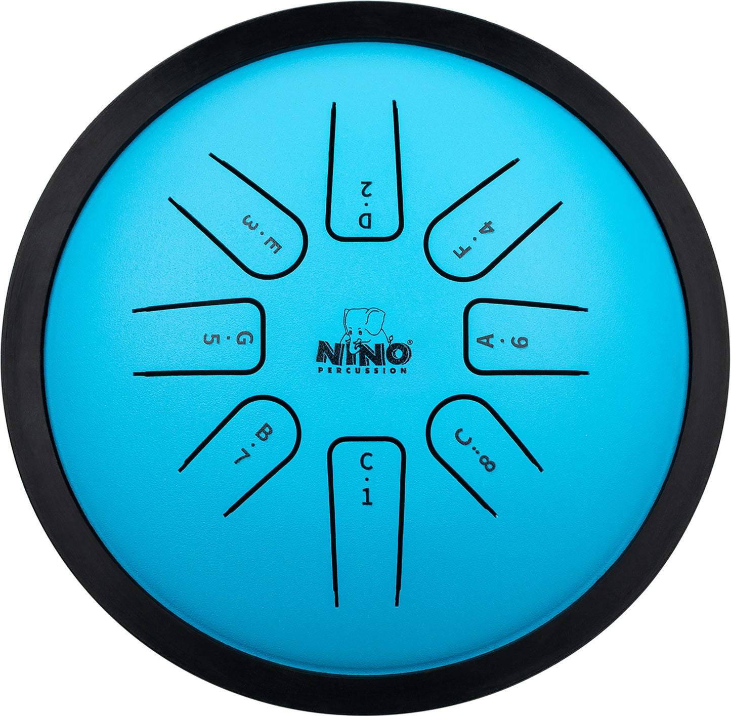 NINO Percussion Steel Tongue Drum - Blue