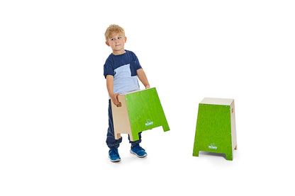 NINO Percussion Stackable Classroom Cajon Group Rhythm Set - 7 teilig
