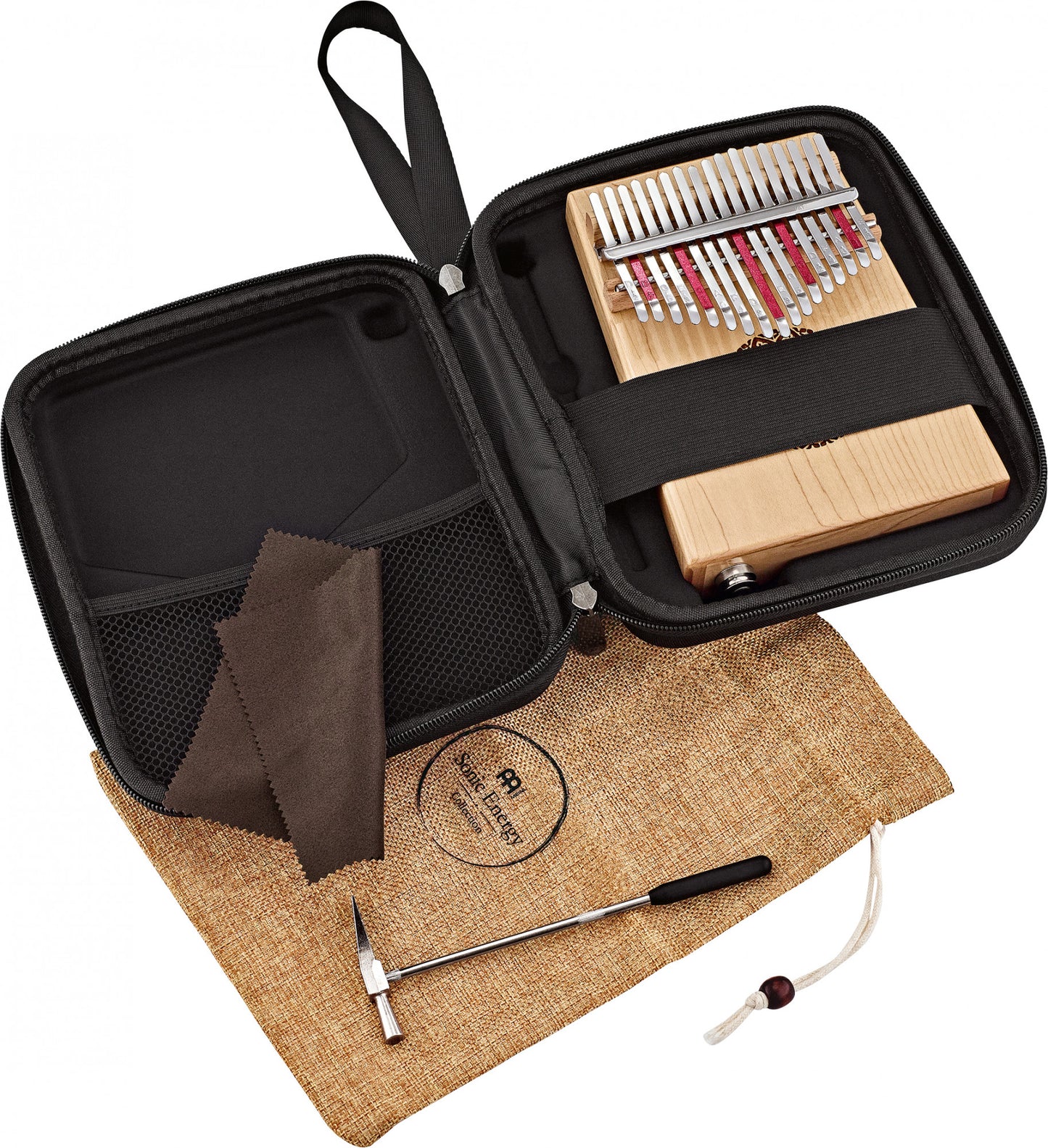 Meinl Sonic Energy Soundhole Pickup Kalimba - 17 Töne / Ahorn