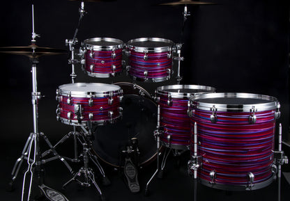 TAMA Starclassic Walnut/Birch Lacquer Shell Kit 5 pcs - Lacquer Phantasm Oyster/Chrome HW