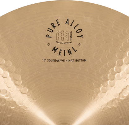 MEINL Cymbals Pure Alloy Soundwave Hihat - 15"