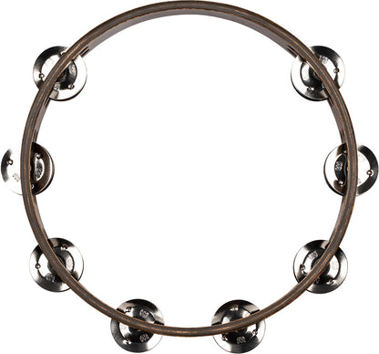 MEINL Percussion Traditional Wood Series Tambourine - 10"