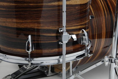 TAMA Imperialstar Floor Tom 16" x 14" - Coffee Teak Wrap/Chrom HW