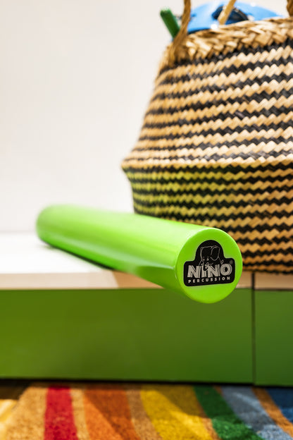 NINO Percussion Synthetic Rainstick 48cm  - Grün