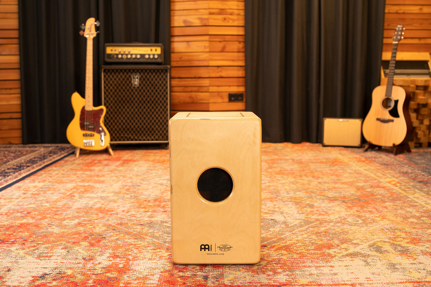 MEINL Percussion Artisan Edition Series String Cajon Seguiriya Line - Rosewood