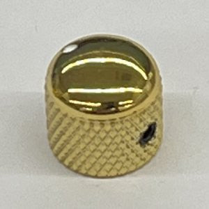 IBANEZ Kontrollknopf, kleiner Metallknopf mit Rundkopf und Schraubverschluss für BTB & SR – Gold