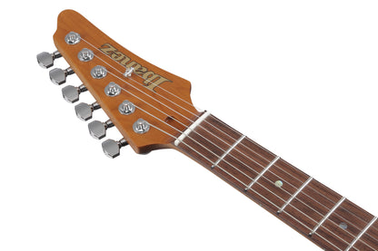 IBANEZ Martin Miller Signature E-Gitarre 6-String - Transparent Aqua Blue + Koffer