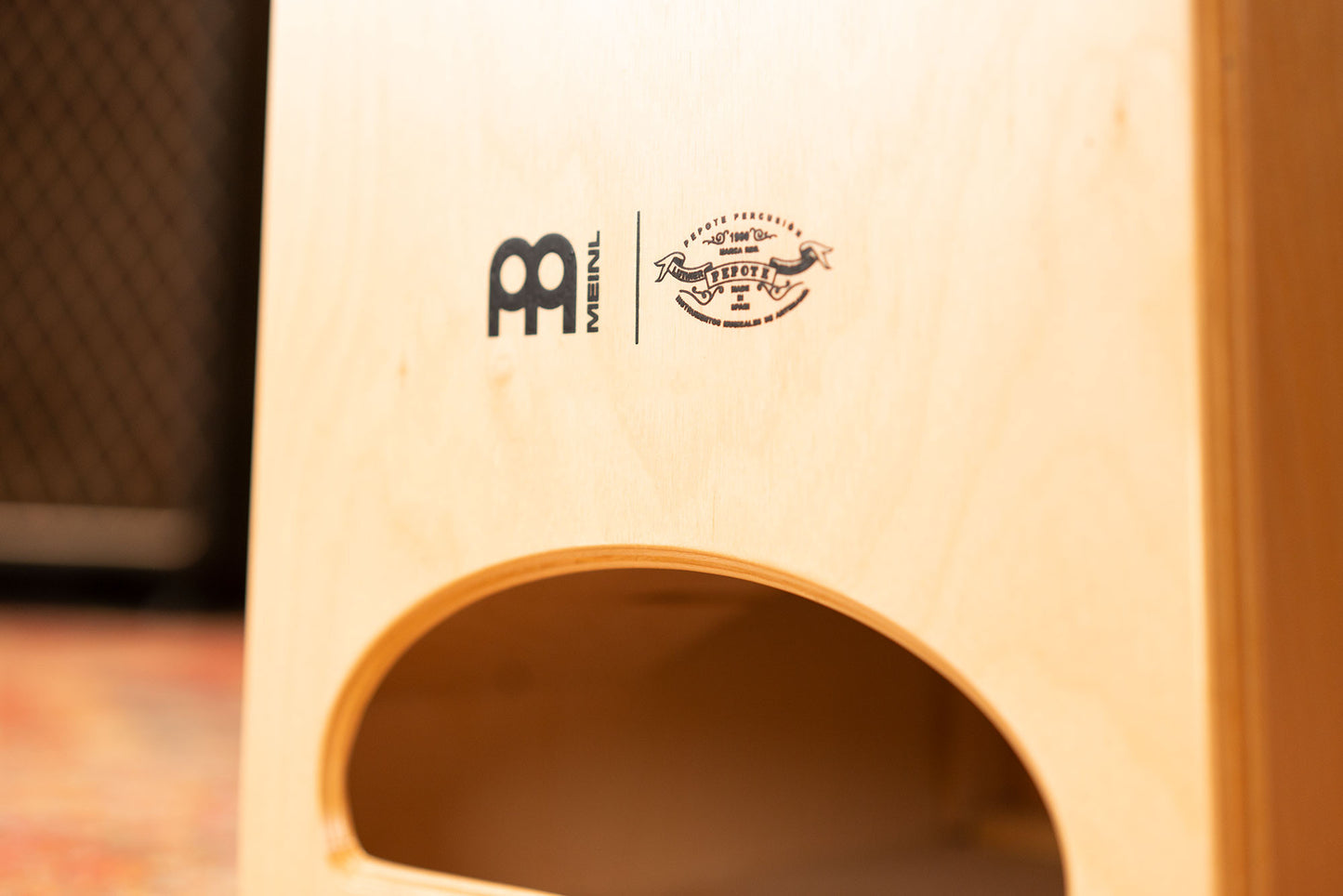 MEINL Percussion Artisan Edition Series String Cajon Minera Line - Brown Eucalyptus