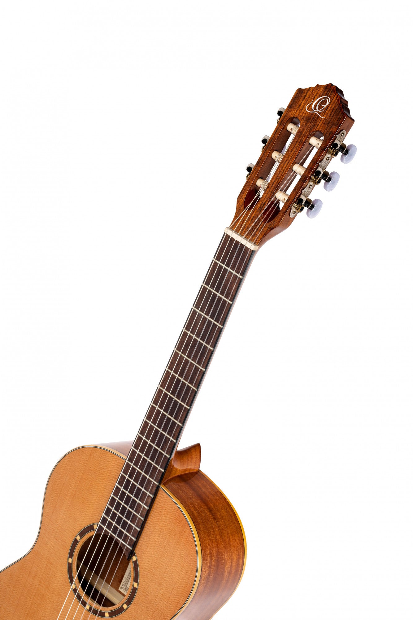 ORTEGA Family Series 3/4 Konzertgitarre 6 String - Zeder / Mahagoni Gloss Natur + Bag