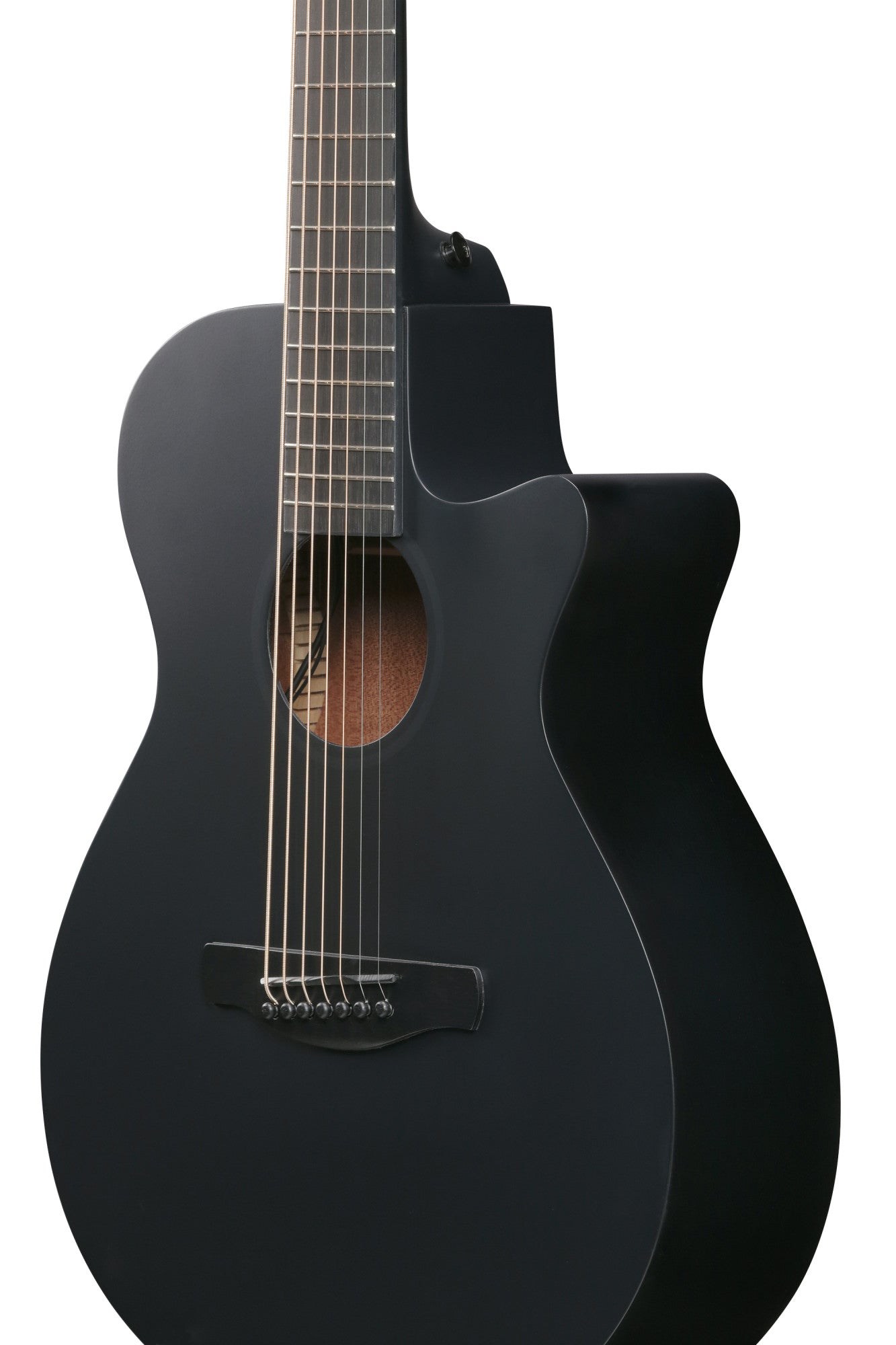 IBANEZ AEG Acoustic Guitar 7-String - Black Out