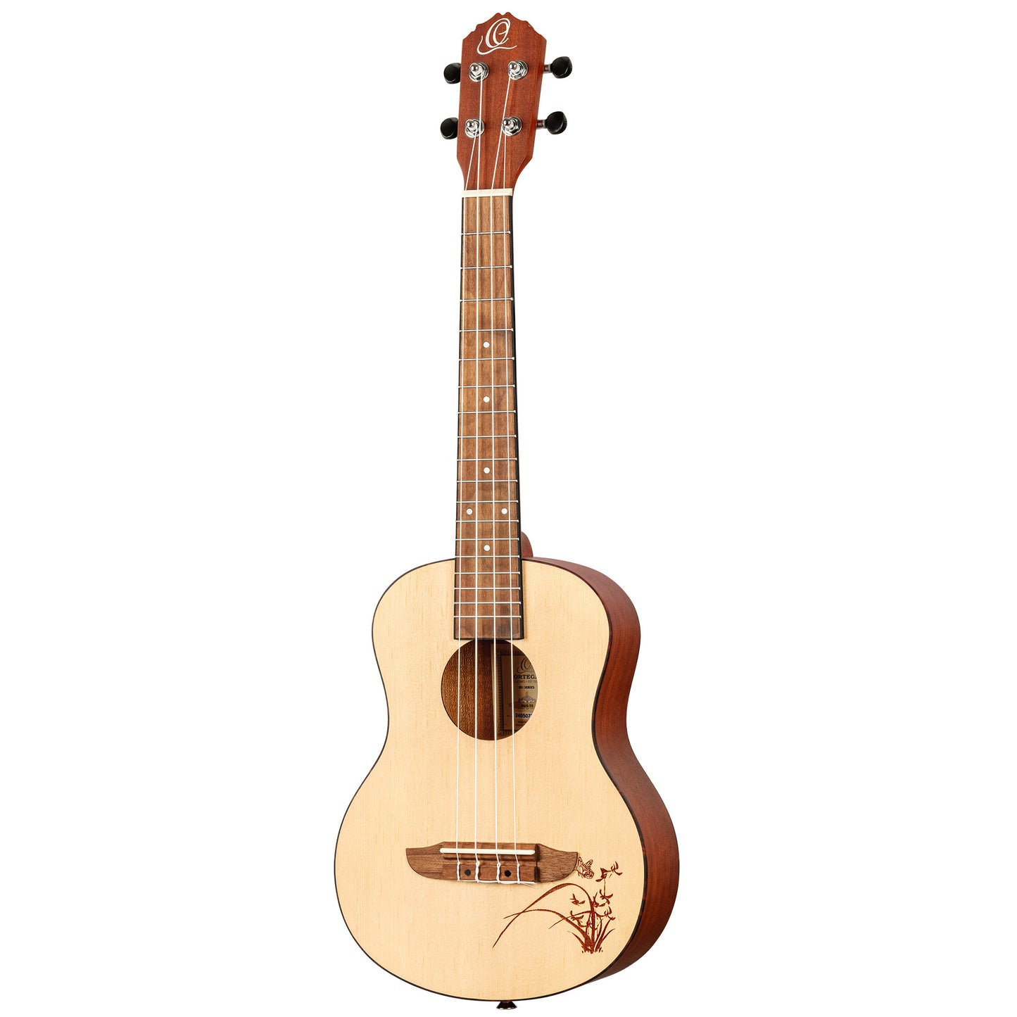 ORTEGA Bonfire Series Tenor Ukulele 4 String - Spruce/Sapele Natural