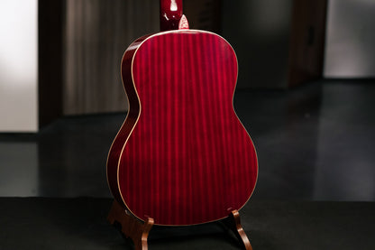 ORTEGA Family Series 4/4 Konzertgitarre 6 String - Weinrot + Bag