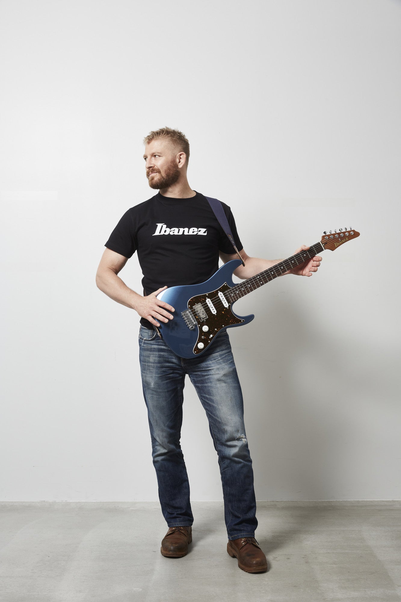 IBANEZ "Logo" T-Shirt schwarz - S