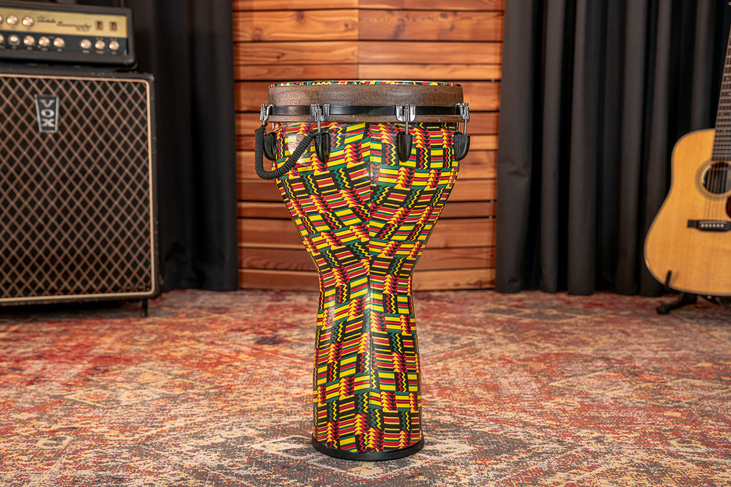 MEINL Percussion Jumbo Djembe 14" - Simbra/Designer Head