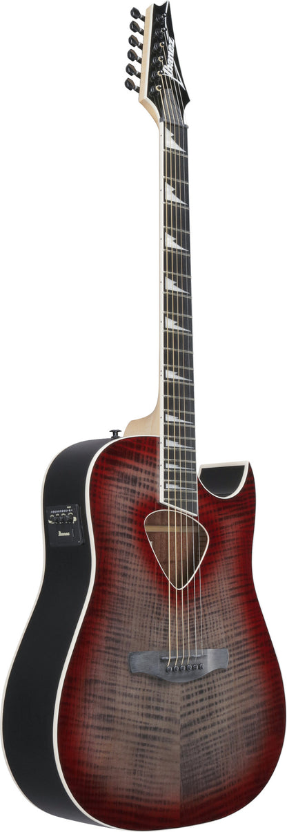 IBANEZ ALT Akustikgitarre 6-String - Red Doom Burst High Gloss