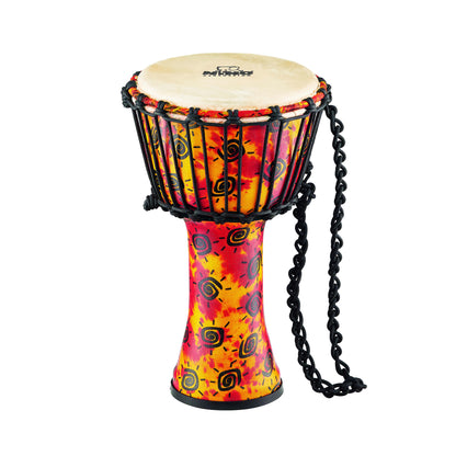 NINO Percussion Rope Tuned Synthetic Djembe 8" - Sunshine