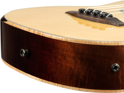 ORTEGA Ken Taylor Signature Series Acoustic Bass 4-String - Natural + Gigbag