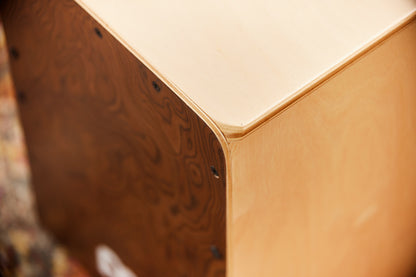 MEINL Percussion Jam Series Snare Cajon 50 - Burl Wood