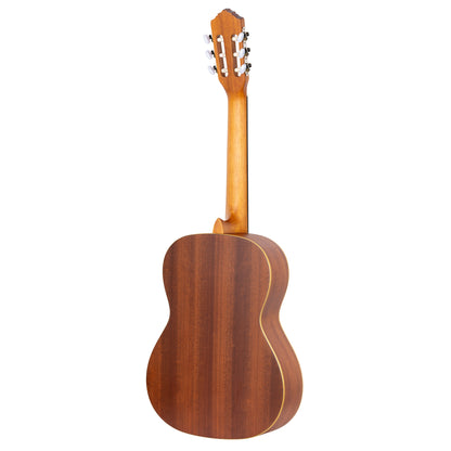 ORTEGA Family Series 7/8 Classical Guitar 6 String Lefty - Mahogany Natural + Gigbag