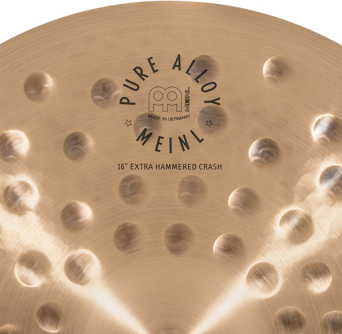 MEINL Cymbals Pure Alloy Extra Hammered Crash - 16"
