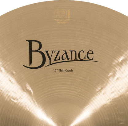 MEINL Cymbals Byzance Traditional Thin Crash - 16"