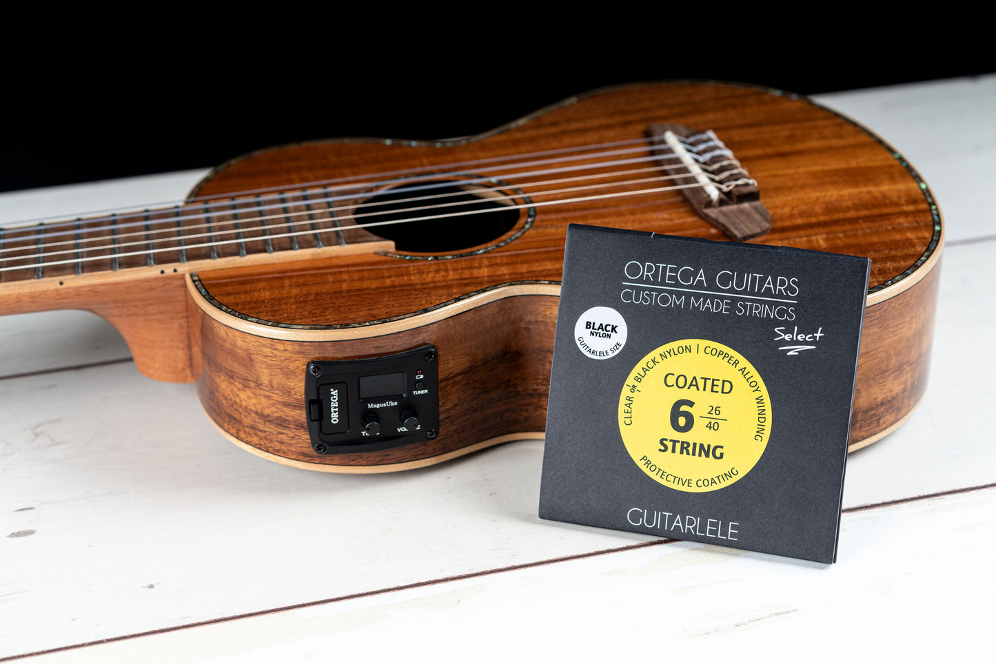 ORTEGA Custom Made Strings Select - Guitarlele 6 String