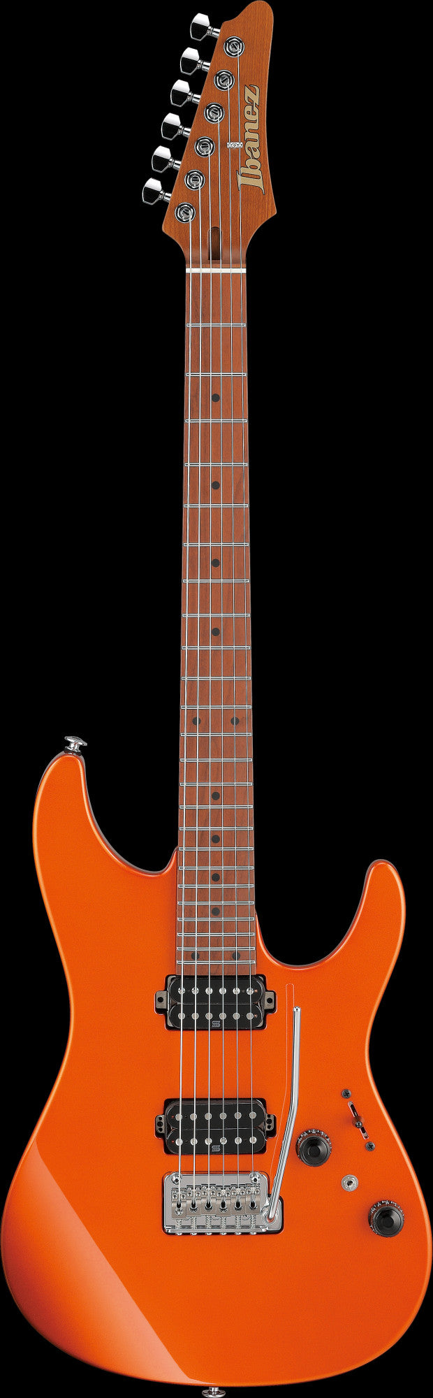 IBANEZ Prestige AZ E-Gitarre 6-String - Roadster Orange Metallic + Koffer