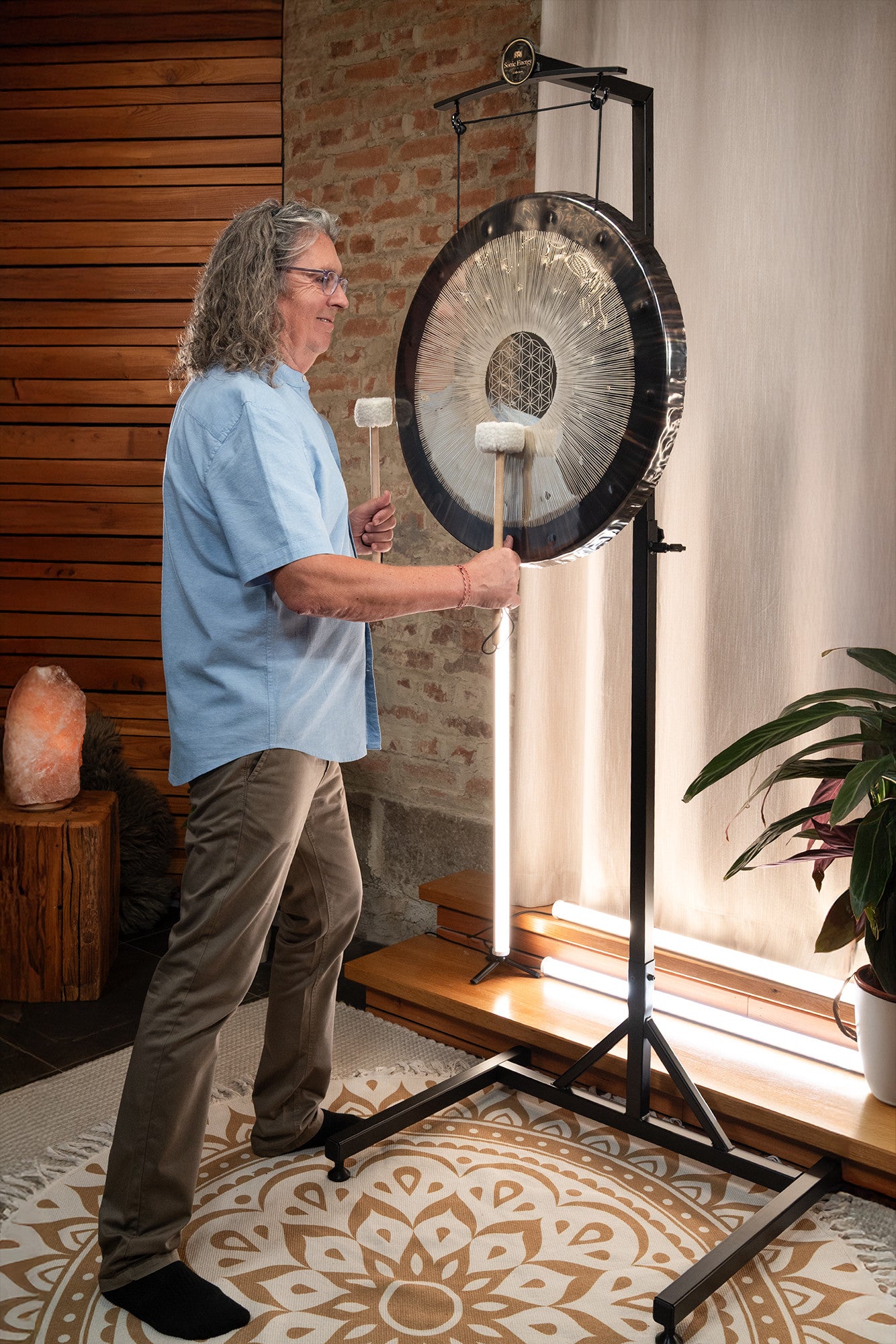 MEINL Sonic Energy 24" Flower of Life Soundscape Gong, 64 Hz
