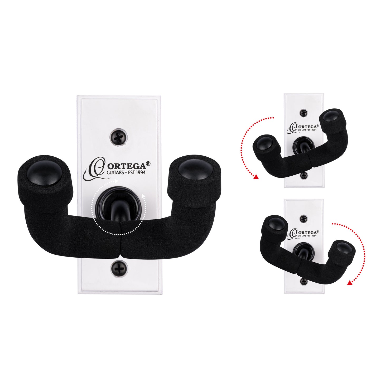 ORTEGA Guitar Wall Hanger - White
