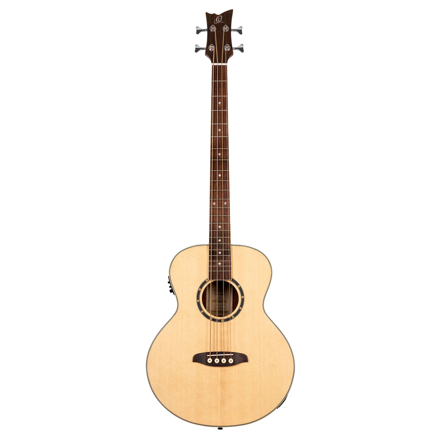 ORTEGA Deep Series 7 Medium Scale Acoustic Bass 4 String - Spruce / Mahogany Natural
