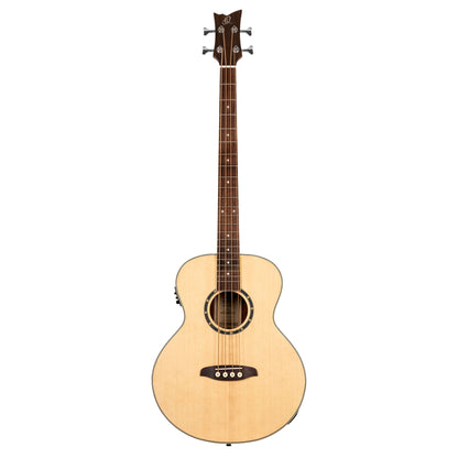 ORTEGA Deep Series 7 Medium Scale Acoustic Bass 4 String - Spruce / Mahogany Natural