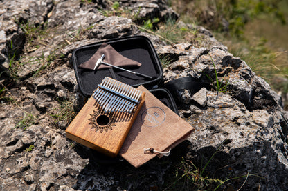 Meinl Sonic Energy Sound Hole Kalimba, 17 Töne, Mahagoni matt