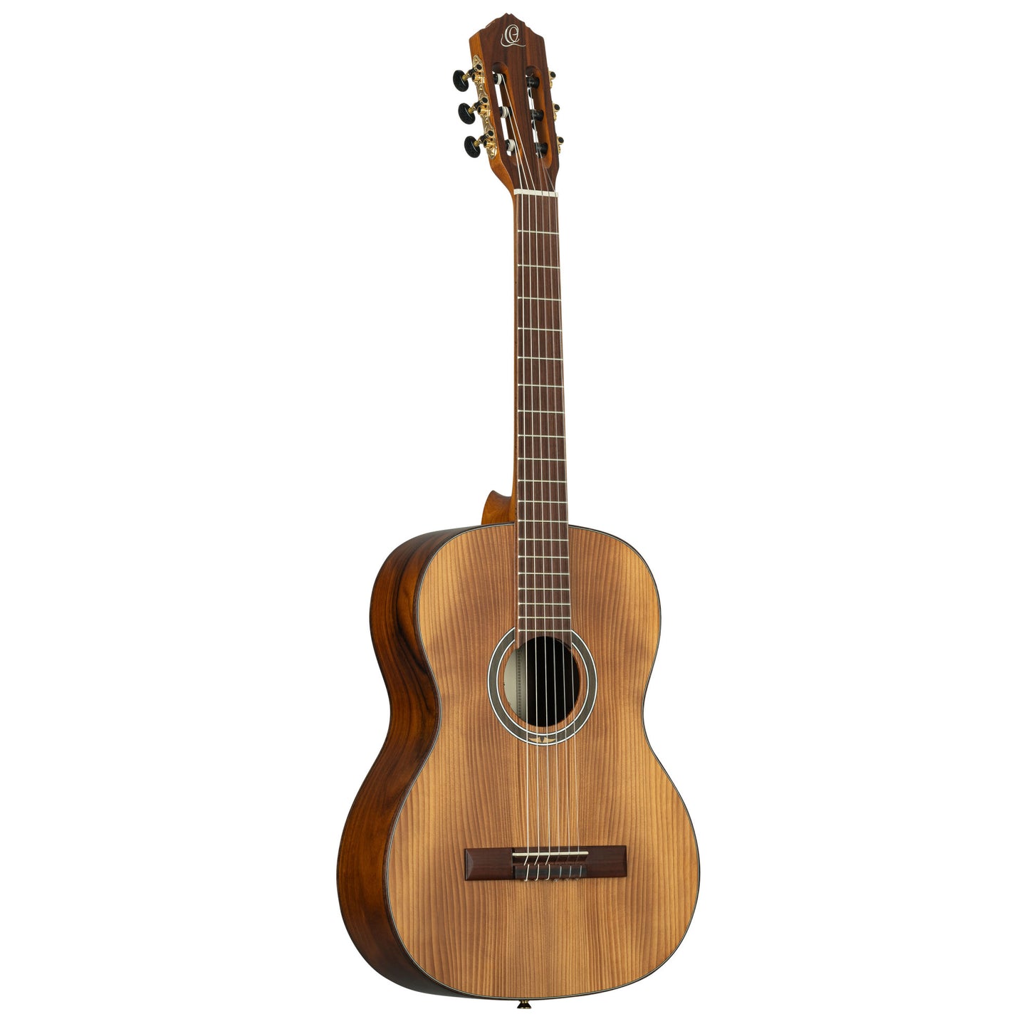 ORTEGA Thermo Series 4/4 Konzertgitarre 6-String - Dunkelbraun matt + Gigbag